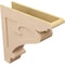 Ekena Millwork 8"W x 32"D x 32"H Thin Mayflower Rough Cedar Woodgrain TimberThane Corbel, Primed Tan CORUR08X32X32MAYRCPR - alternate 3